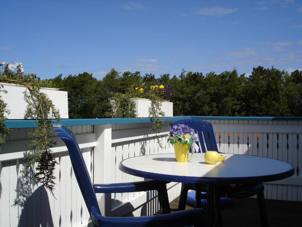 Hotel Garni Am Deich Цингст Экстерьер фото